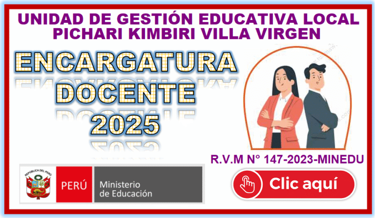 RESULTADO FINAL – SEGUNDA ETAPA: ENCARGATURA REGULAR (FASE I Y FASE II) y FECHAS DE ADJUDICACIÓN